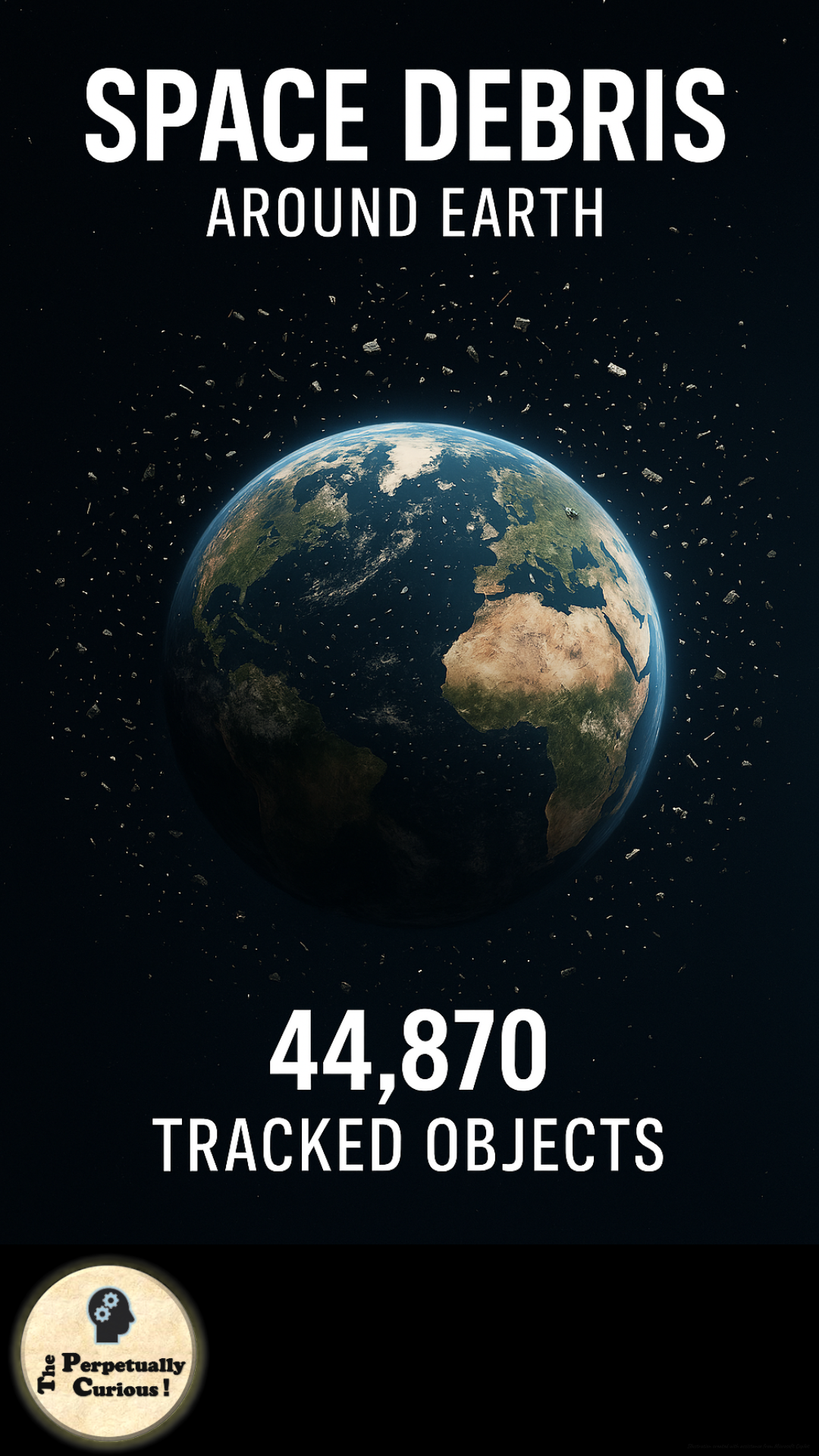 Visual gateway for an article on orbital debris challenges