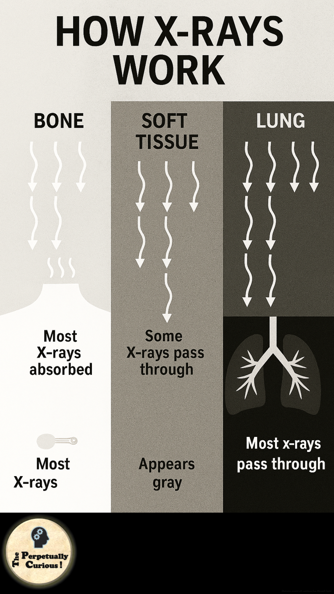 X-rays article visual exploring medical imaging and how internal structures become visible