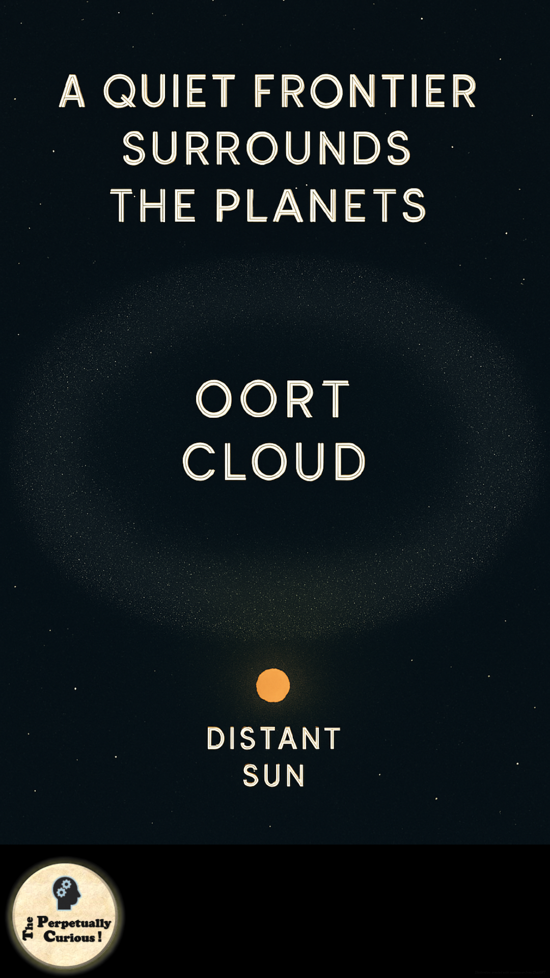 Visual gateway for an article on the Oort Cloud