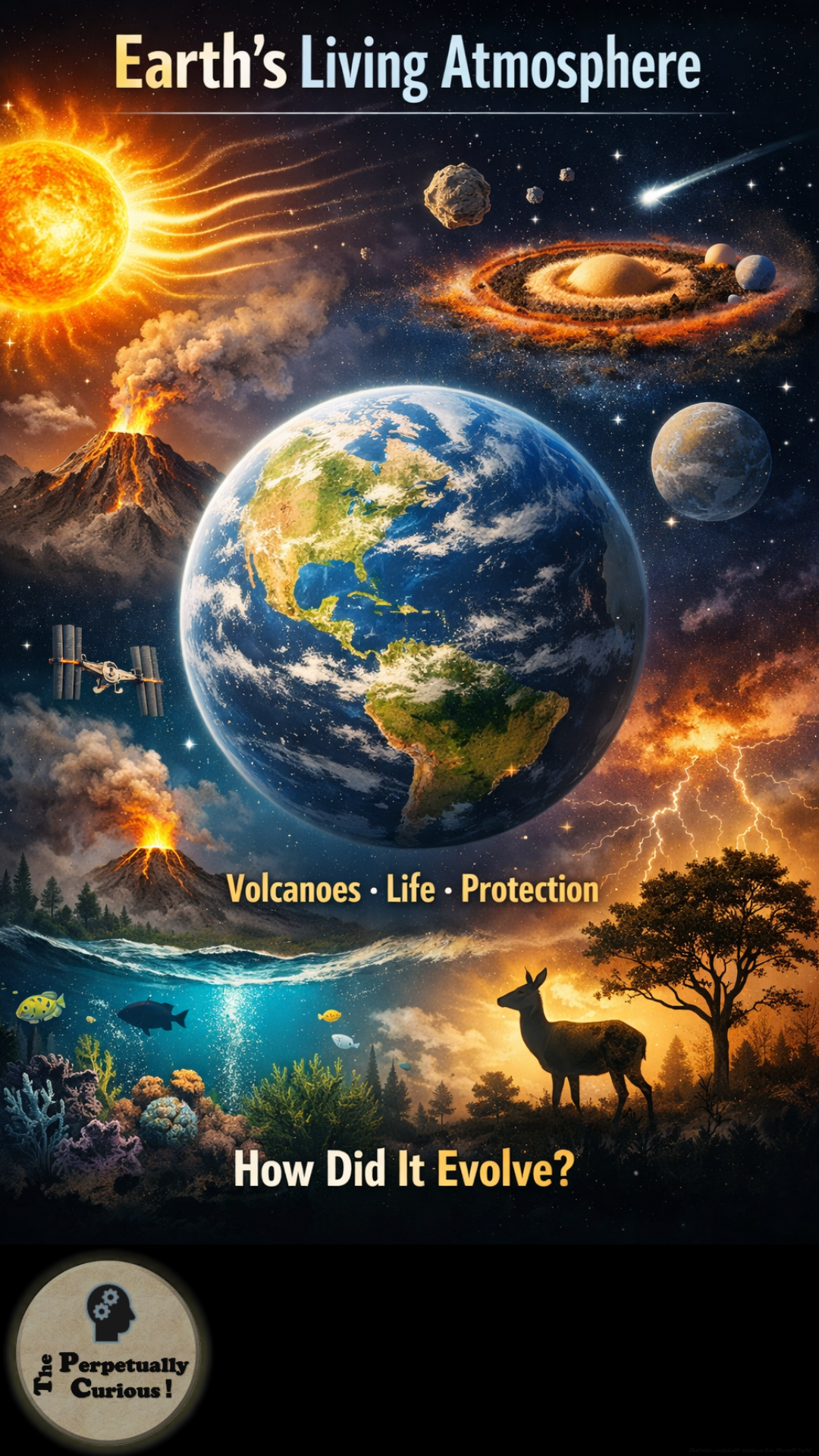 Visual gateway for an article on planetary atmospheres