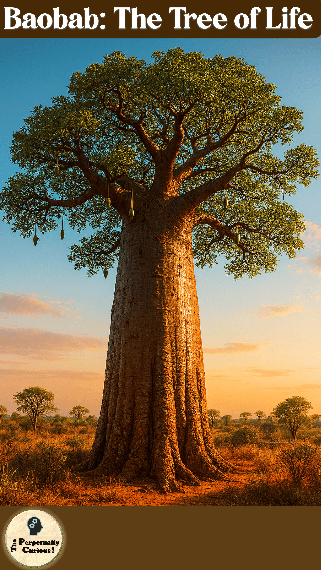Visual gateway for an article about the baobab tree