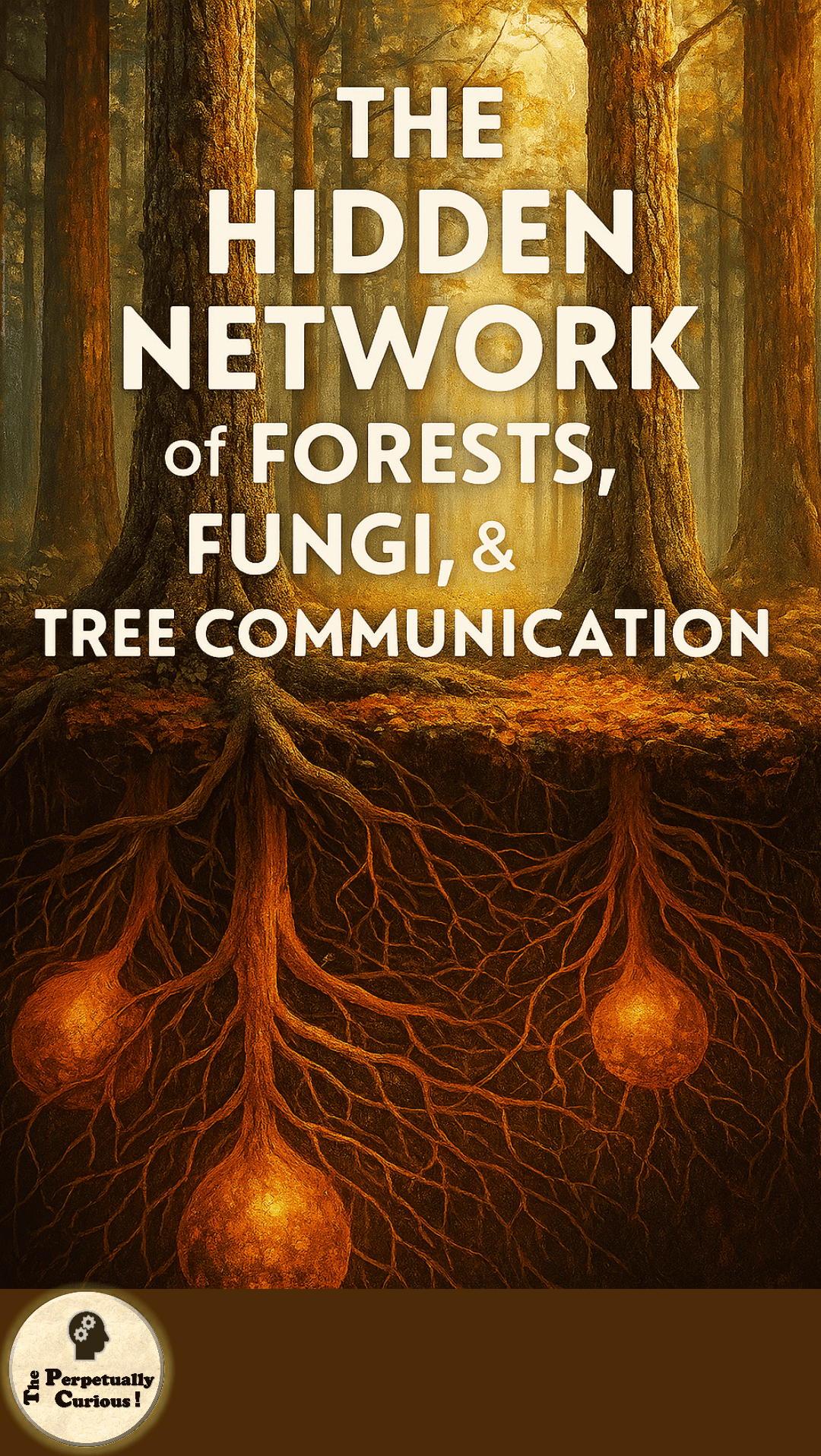 Visual gateway for an article about forest networks and the wood wide web