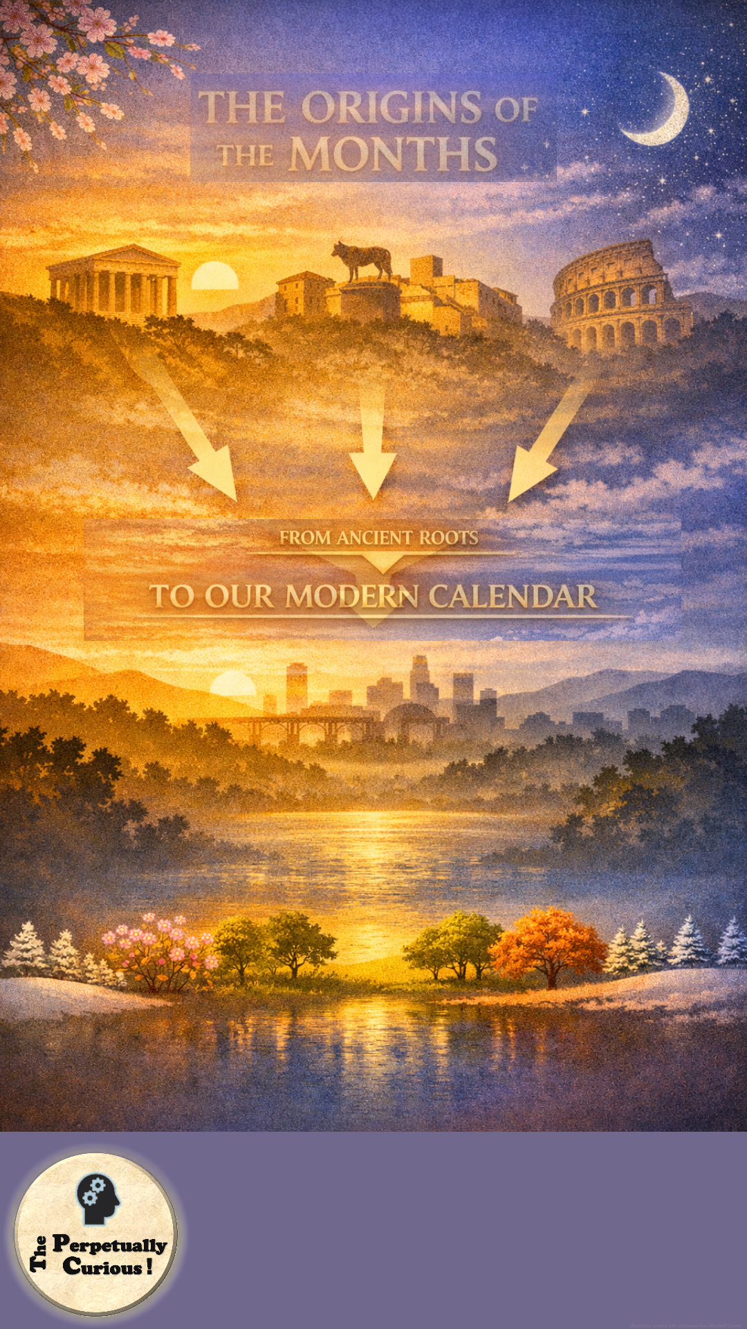 Visual gateway for an article about the origins and meanings of month names