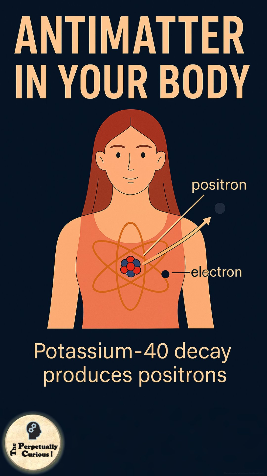 Visual gateway for an article on matter and antimatter