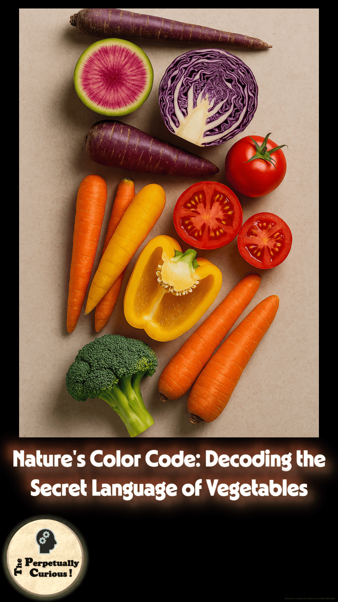 Visual gateway for the article on vegetable colors and the pigments that give plants their hues