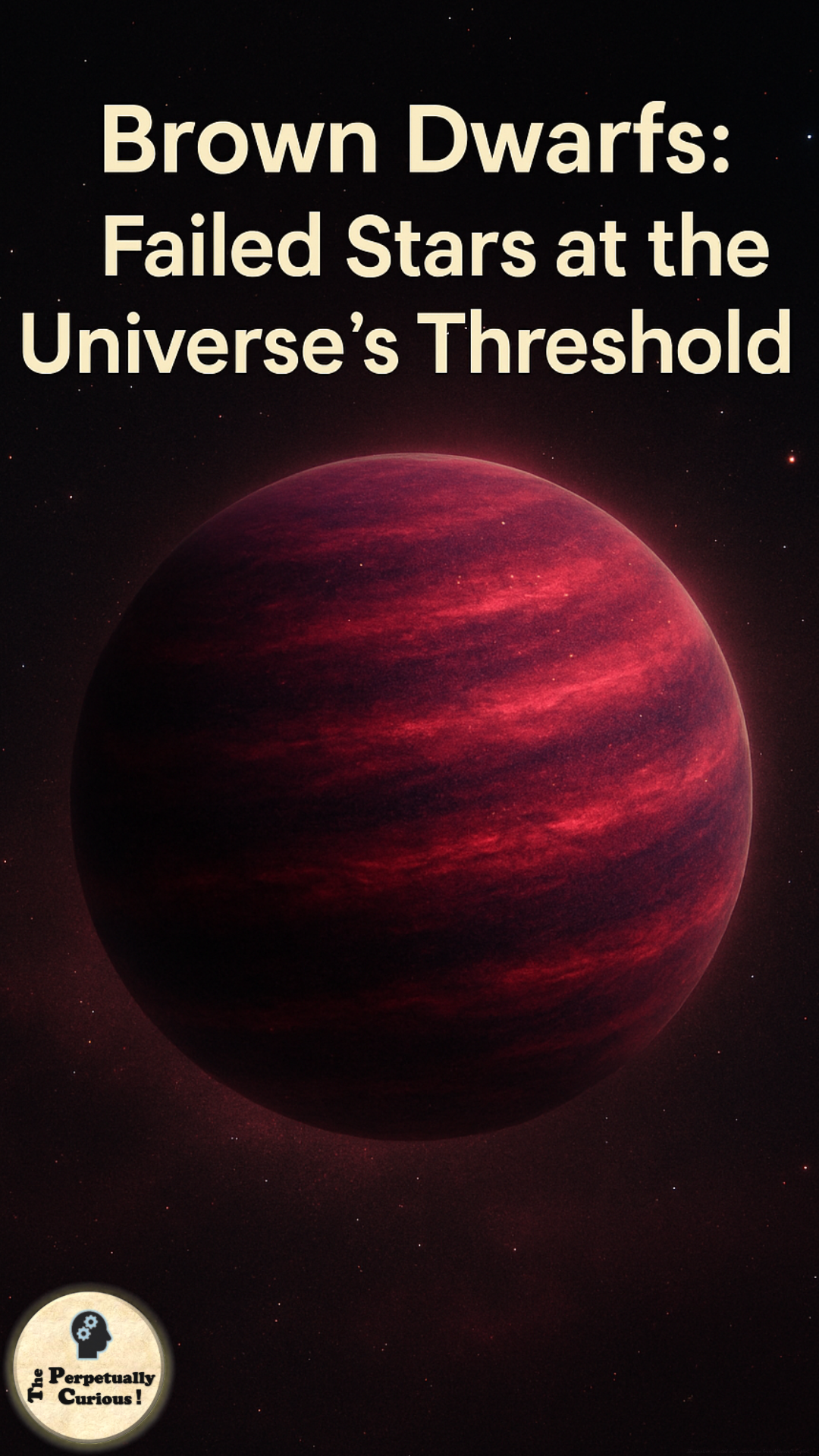 Visual gateway for an article on brown dwarfs